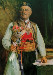 King Nikola - painting